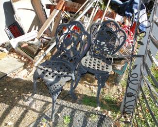 Iron chairs