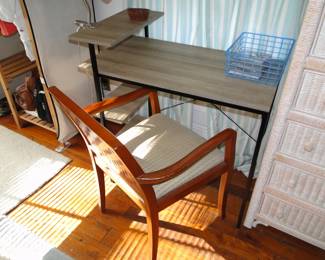Desk and chair