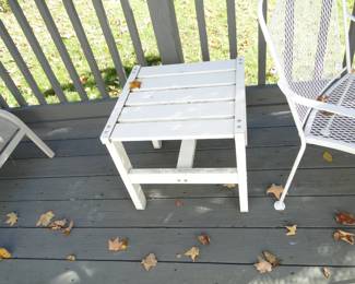 Small outdoor table