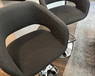 Fabric & Metal Barstools $50 each