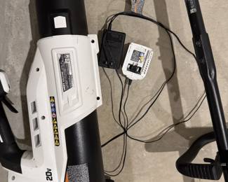 HART Trimmer& Leaf Blower, battery & Charger $49