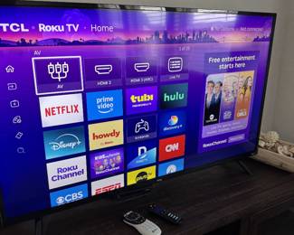 50" TCL ROKU TV 4K HDR $95