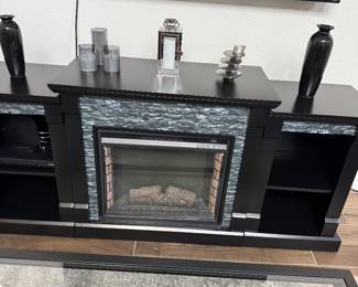 3-Piece Fireplace (Electric) TV Stand $795