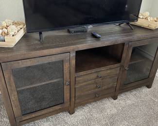 Wood Television Stand $295
