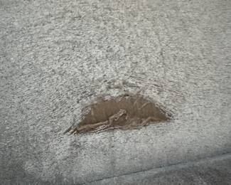 Sofa has 2 worn spots on seats