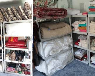 king bedding, pillows, twin bed, towels