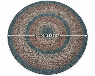 Wool Braided Rug