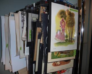 Entire Clothes Rack of Prints