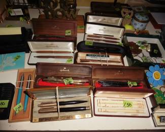 Vintage Pen Sets (Hallmark, Sheaffer, Parker)