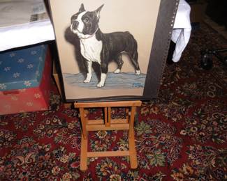 Print and Easel