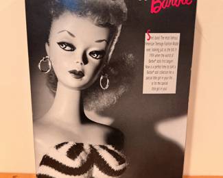 Original 1959 Barbie Doll & Package 35th Anniversary (1993), New In Box