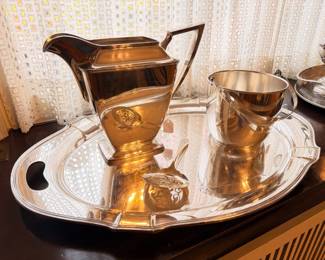 Silver plate pieces