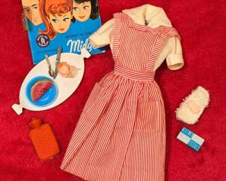 Vintage Barbie - Midge ‘Candy Striper Volunteer’ outfit