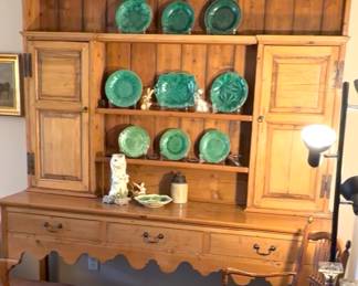 Dish Cabinet English Pine