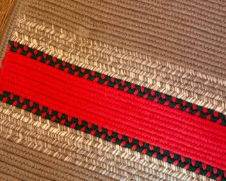 Detail of area carpet