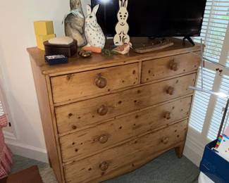 Antique English Pine Chest