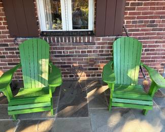 Adirondack chairs