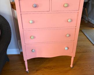 Dresser with MacKenzie-Childs knobs