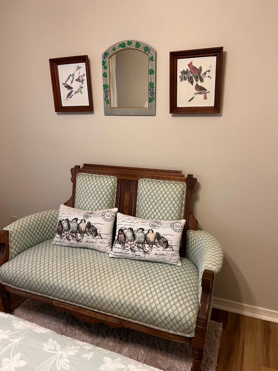 Antique Victorian Eastlake Style Settee