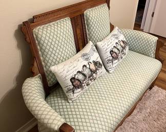Antique Eastlake Style Settee