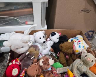 Vintage Beanie Babies with tags