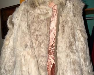 100% rabbit fur jacket