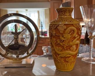 Rare Chinese Cinnabar Vase