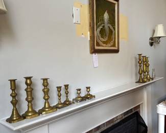 Brass Candlesticks 