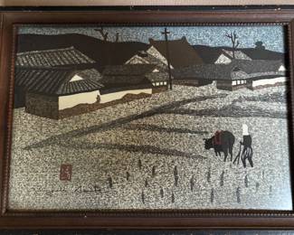 Japanese Woodcut Print