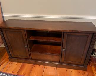 Vintage Wood Credenza