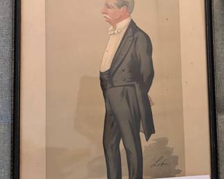Vanity Fair Chromolithographic Print "Sir Andrew Barclay Walker 1st Baronet
