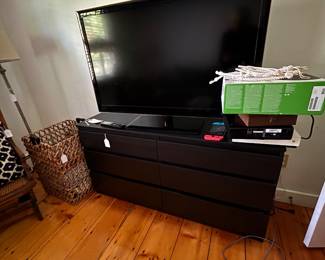 Credenza and Large Screen Display