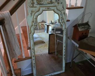 Chinoiserie Crackle mirror