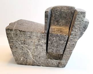 Furnisculpture 00 Soapstone DIMENSIONS: 7 1/2" X 11 1/2"