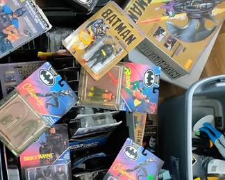 Still in the package Batman 1989 action Figures!