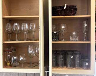 Glassware.