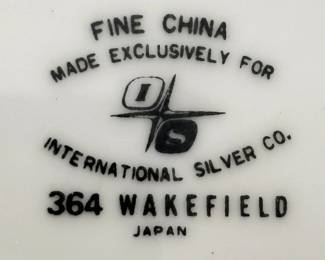 364 Wakefield fine china-78 pieces.