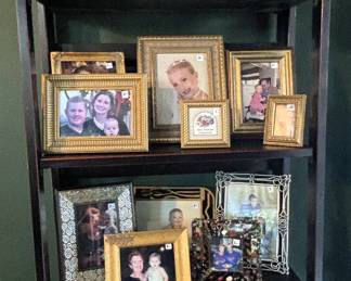 Variety of picture frames.