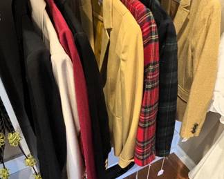 Women's jackets.