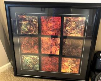 Decorative wall hanging.