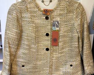 Tory Burch jacket, new with tags.