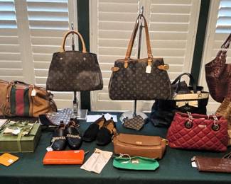Variety of wonderful purses.