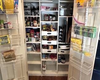 Pantry items.
