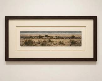 BPLot #4 George Raab Signed Limited Edition Print Wind Swept Beach Dunes 31/170