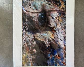 BPLot #33 Signed Rock Formation Fine Art Photograph "Been in the Canyon Too Long" 2008 Matted Print