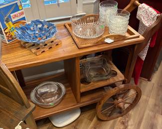 Best price will be $125.00 on Tuesday. Made from Monkey pod wood.