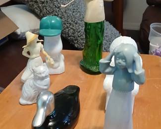 Avon bottles.