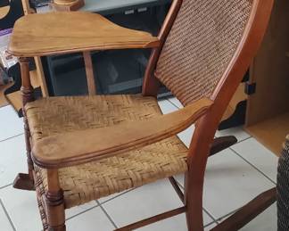 Antique from late 1800s or early 1900s. Note that this is listed on marketplace so if serious interest, please contact me there. Otherwise will be at the sale!