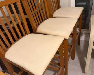 Bar height stools