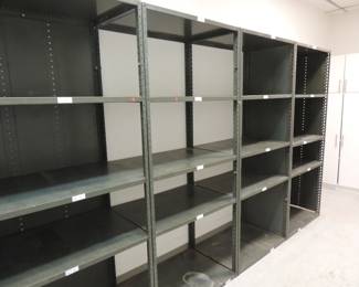 METAL SHELVING UNITS